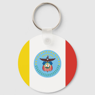 Porte-clés Drapeau de Columbus, Ohio