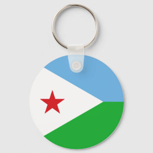 Porte-clés Drapeau de Djibouti