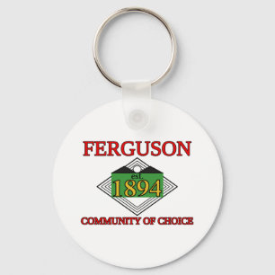 Porte-clés Drapeau de Ferguson, Missouri