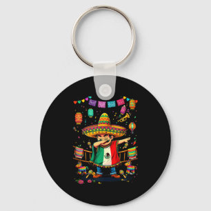 Porte-clés drapeau de fierté mexicaine mexique racines patrim