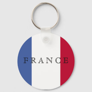 Porte-clés Drapeau de France Porte - clé