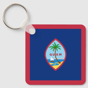 Porte-clés Drapeau de Guam