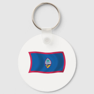 Porte-clés Drapeau de Guam