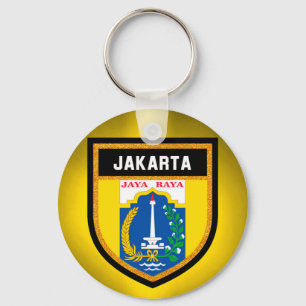 Porte-clés Drapeau de Jakarta