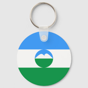 Porte-clés Drapeau de Kabardino-Balkarie