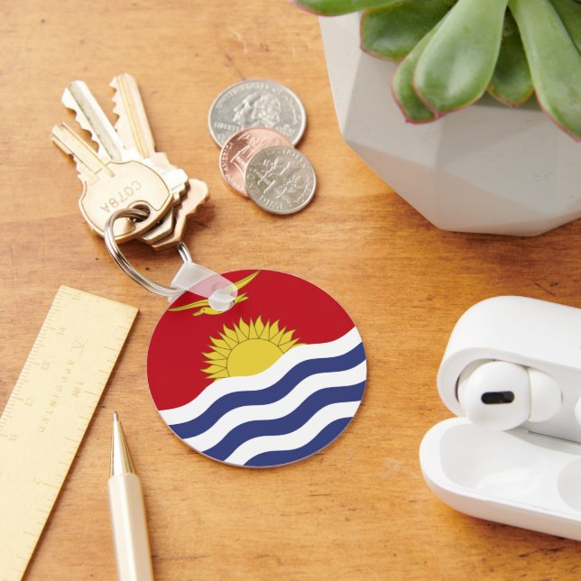 Porte-clés Drapeau de Kiribati (Bureau)
