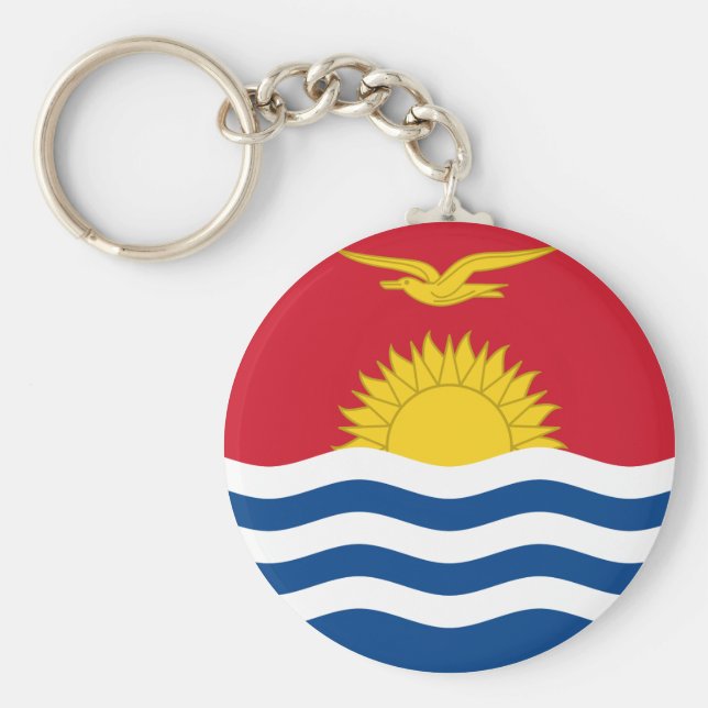 Porte-clés Drapeau de Kiribati (Devant)