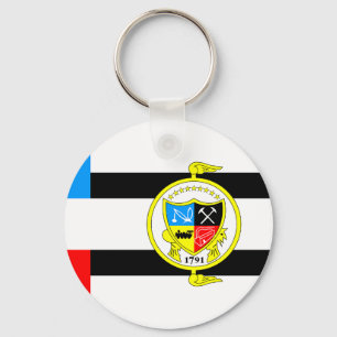 Porte-clés Drapeau de Knoxville, Tennessee