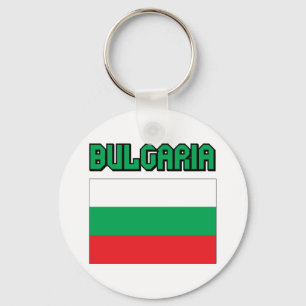 Porte-clés Drapeau de la Bulgarie
