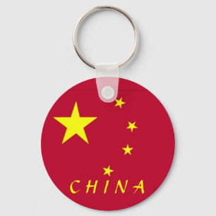Porte-clés Drapeau de la Chine