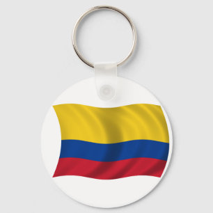 Porte-clés Drapeau de la Colombie