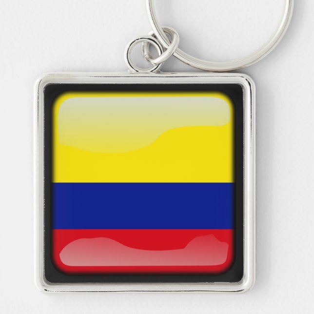 Porte-clés Drapeau_de_la_Colombie (Devant)