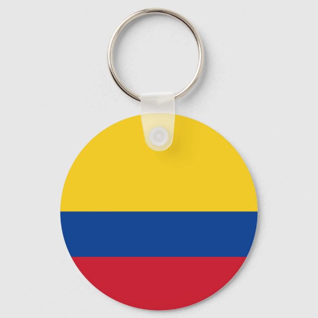 Porte-clés Drapeau de la Colombie (Recto)