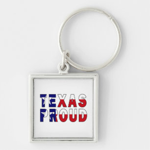 Porte-clés Drapeau de la fierté du Texas