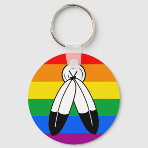 Porte-clés Drapeau de la fierté LGBTQ+