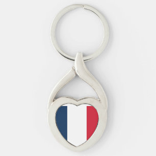 Porte-clés Drapeau de la France
