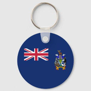 Porte-clés Drapeau de la Géorgie du Sud et des îles Sandwich 