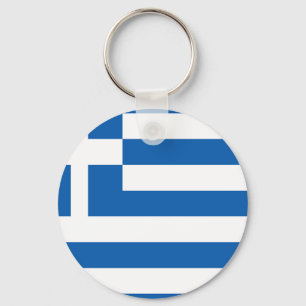 Porte-clés Drapeau de la Grèce