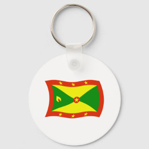 Porte-clés Drapeau de la Grenade
