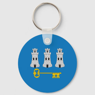 Porte-clés Drapeau de La Havane, Cuba Porte - clé