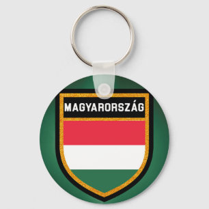 Porte-clés Drapeau de la Hongrie