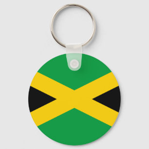 Porte-clés Drapeau de la Jamaïque - drapeau jamaïcain