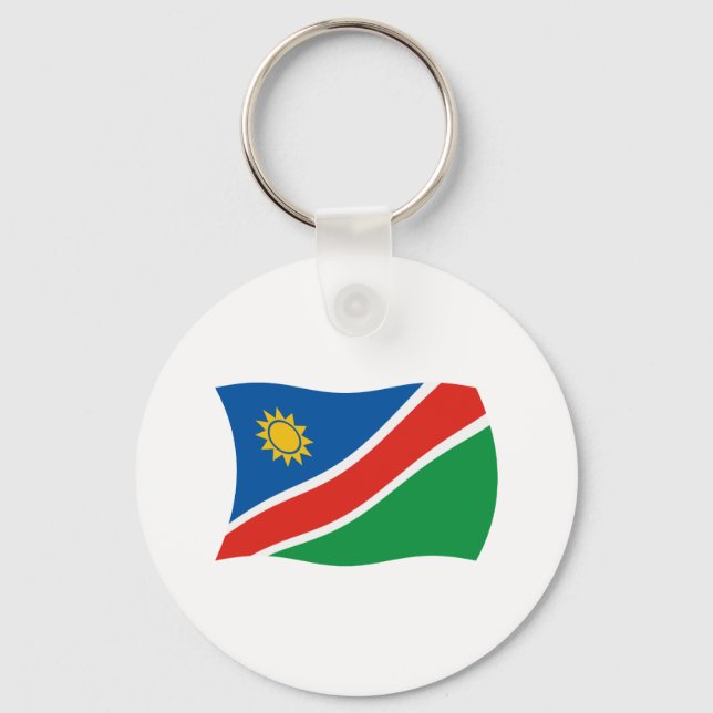 Porte-clés Drapeau de la Namibie (Recto)