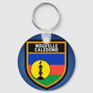 Porte-clés Drapeau de la Nouvelle-Calédonie