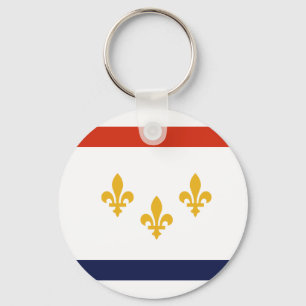 Porte-clés Drapeau de la Nouvelle-Orléans, Porte - clé de Lou
