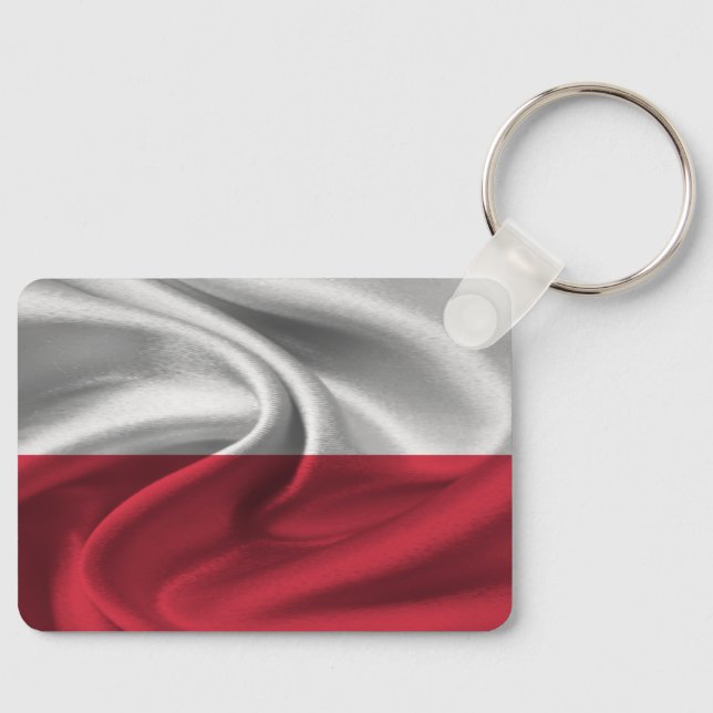 Porte-clés Drapeau de la Pologne (Recto)