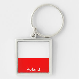 Porte-clés Drapeau de la Pologne