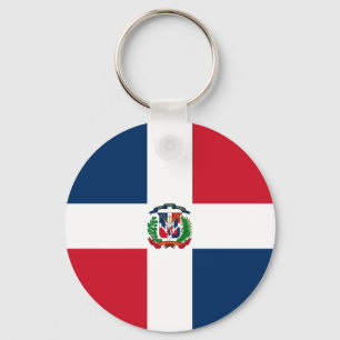 Porte-clés Drapeau de la République Dominicaine