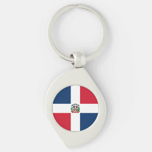 Porte-clés Drapeau de la République Dominicaine