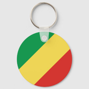 Porte-clés Drapeau de la République du Congo