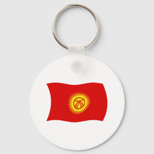 Porte-clés Drapeau de la République kirghize