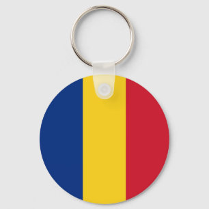 Porte-clés Drapeau de la Roumanie