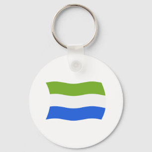 Porte-clés Drapeau de la Sierra Leone