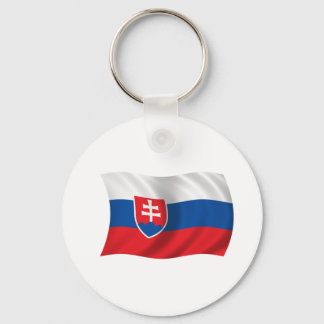 Porte-clés Drapeau de la Slovaquie