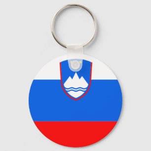 Porte-clés drapeau de la Slovénie