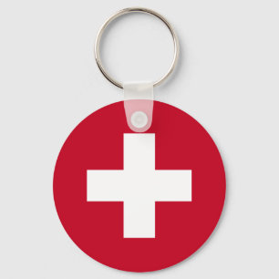 Porte-clés Drapeau de la Suisse