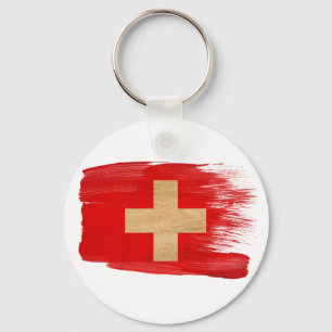 Porte-clés Drapeau de la Suisse