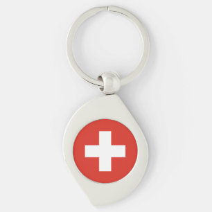 Porte-clés Drapeau de la Suisse