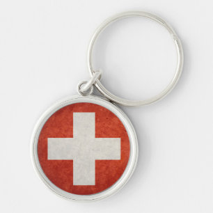 Porte-clés Drapeau de la Suisse