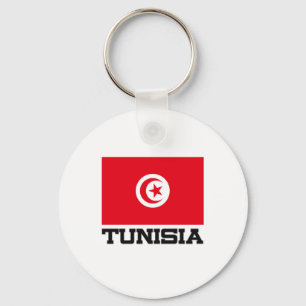 Porte-clés Drapeau de la Tunisie