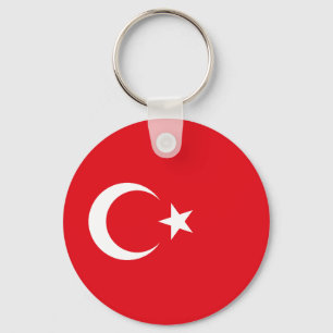 Porte-clés Drapeau de la Turquie