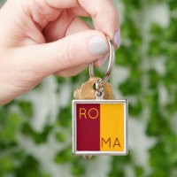 Drapeau de la ville de Rome, Italie