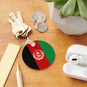 Porte-clés Drapeau de l'Afghanistan