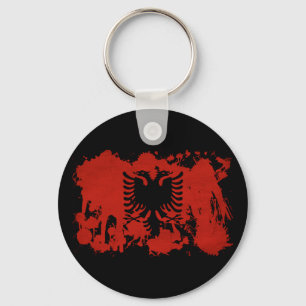 Porte-clés Drapeau de l'Albanie