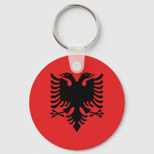 Porte-clés Drapeau de l'Albanie - le Flamuri i Shqipërisë