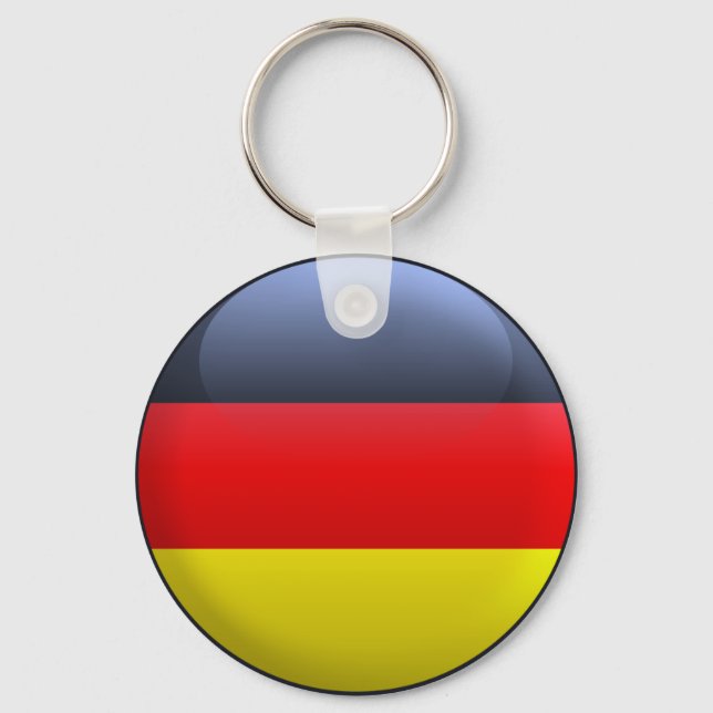 Porte-clés Drapeau de l'Allemagne (Recto)
